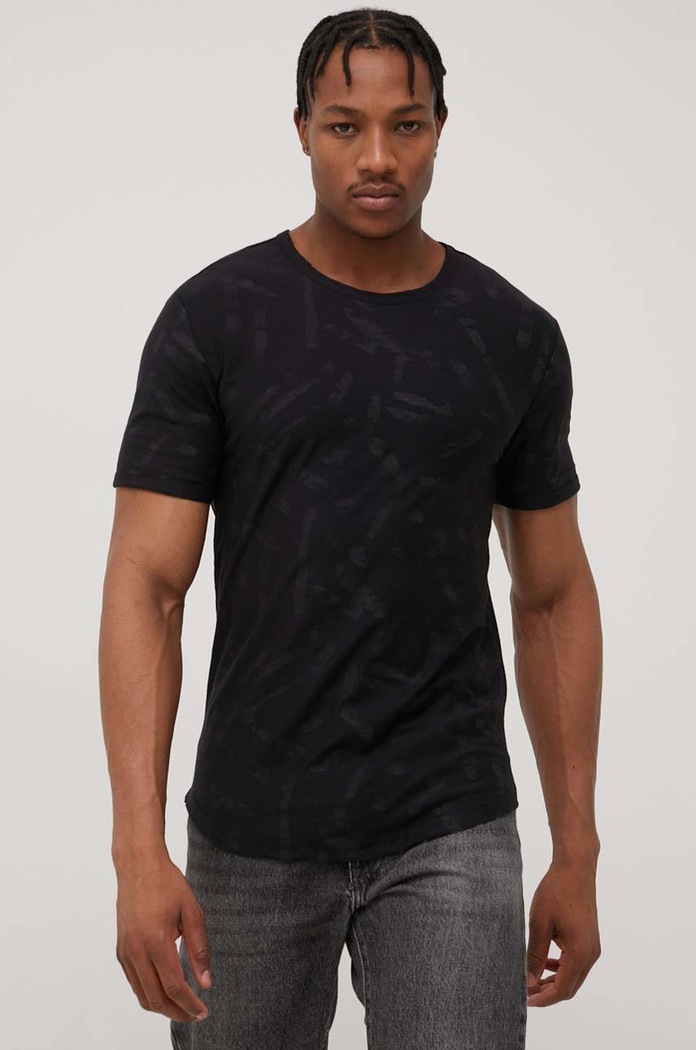 Bavlněné tričko Only & Sons regular černá 22021495.Black