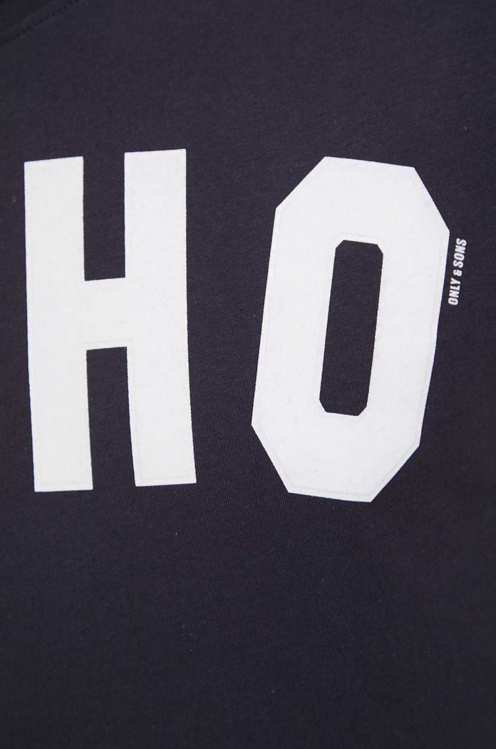 Only & Sons t-shirt bawełniany 22022576.DarkNavy granatowy