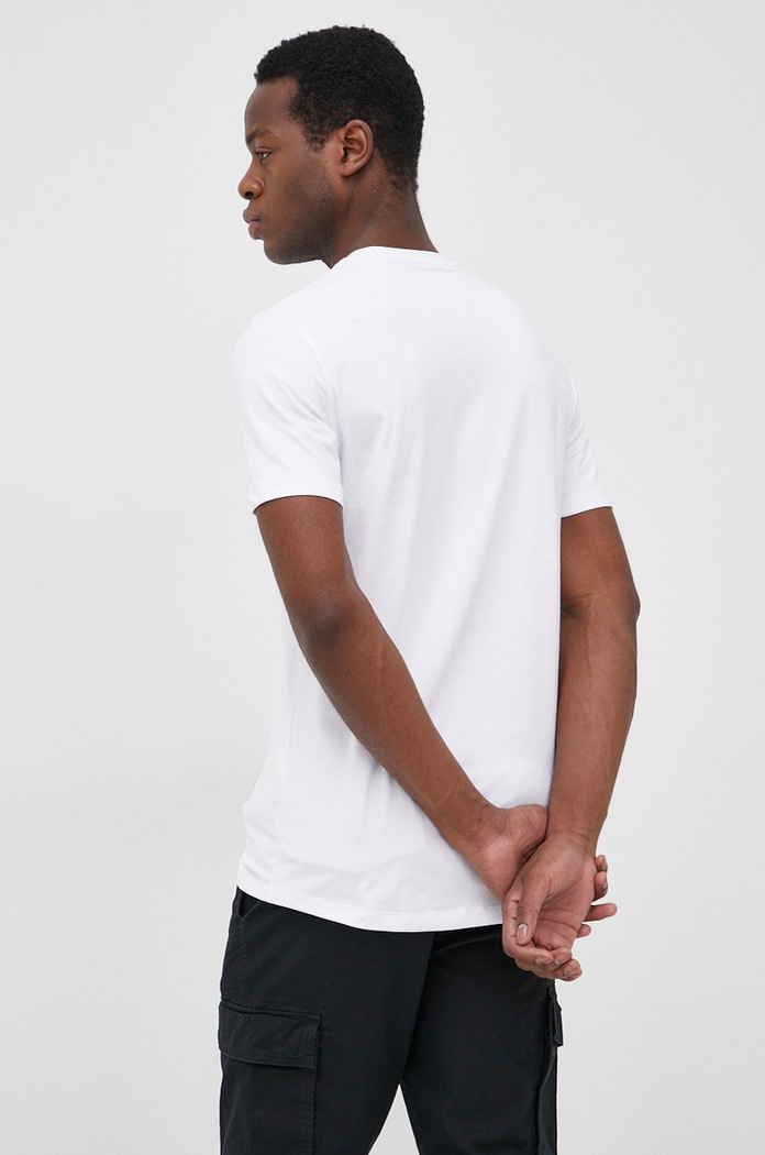 Îmbrăcăminte Armani Exchange Tricou din bumbac 8NZT84.Z8M9Z.NOS alb