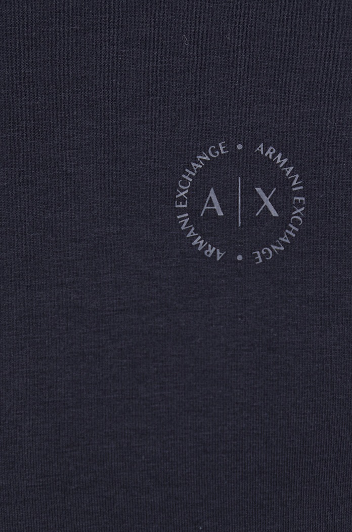 Bavlnené tričko Armani Exchange Armani Exchange tmavomodrá 8NZT84.Z8M9Z.NOS