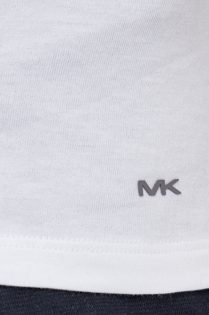 MICHAEL Michael Kors - Βαμβακερό μπλουζάκι (3-pack) BR2C001023 λευκό