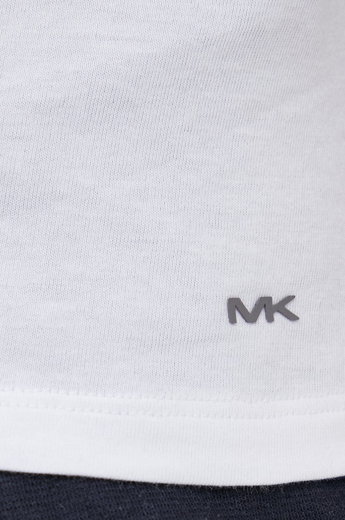 MICHAEL Michael Kors - Βαμβακερό μπλουζάκι (3-pack) BR2C001023 λευκό