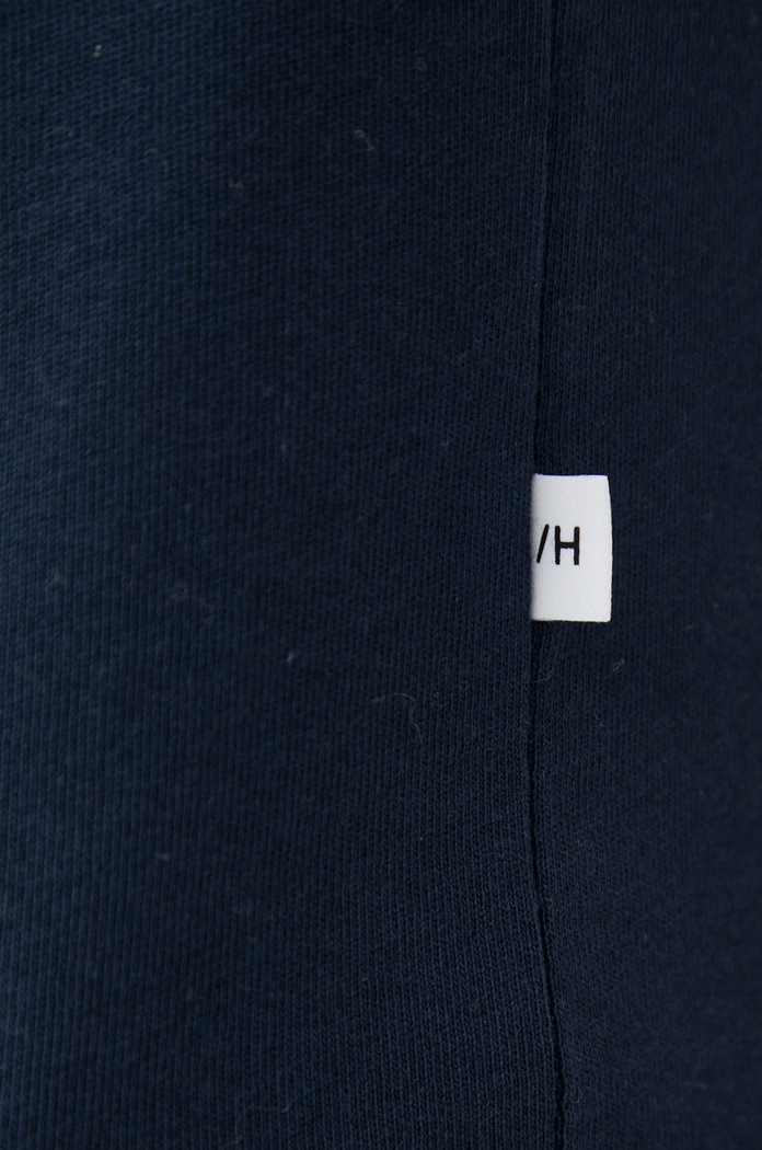 Pamučna majica Selected Homme 16077385.NavyBlazer mornarsko plava