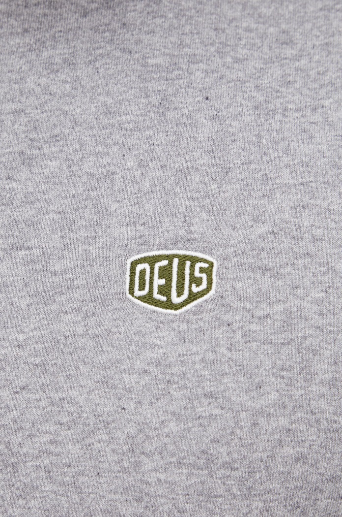 Bavlnené tričko Deus Ex Machina T.DMF201877 sivá