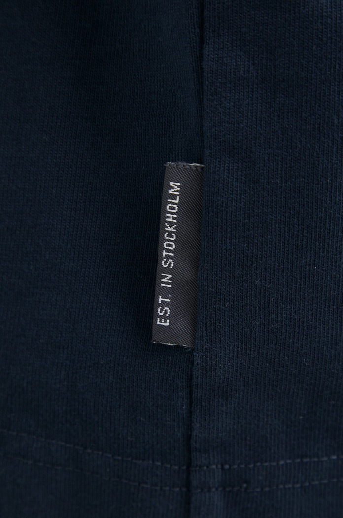Bavlněné tričko Marc O'Polo M24303451480 námořnická modř