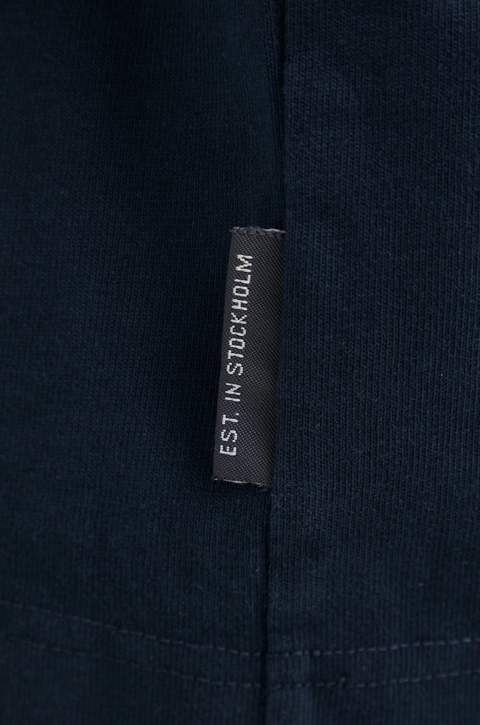 Bavlněné tričko Marc O'Polo M24303451480 námořnická modř