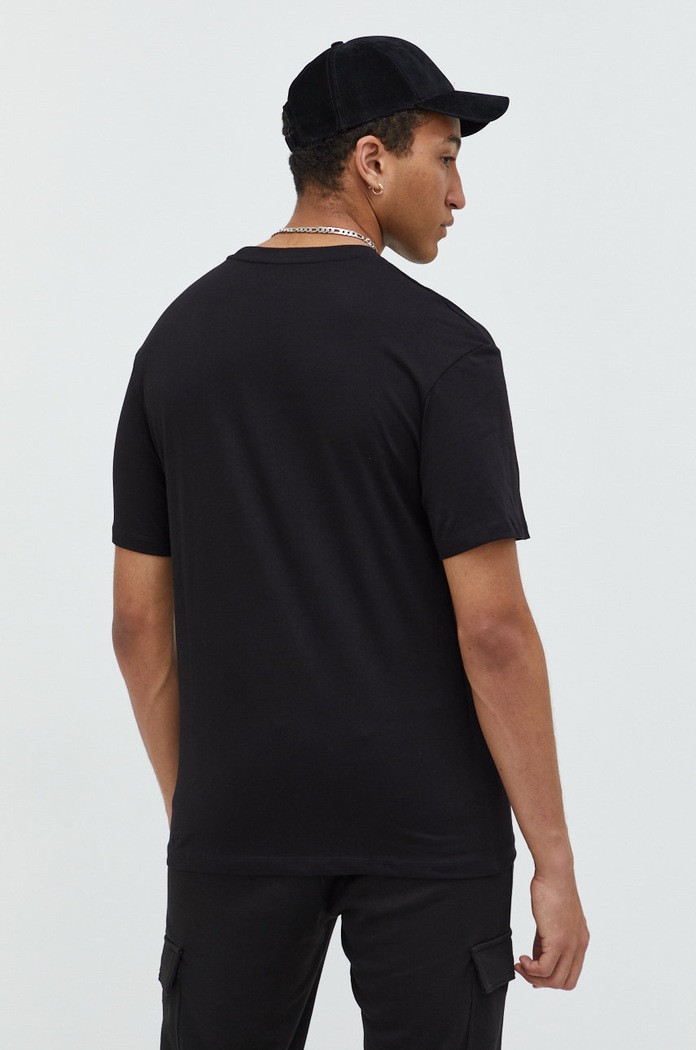 Odzież Jack & Jones T-shirt bawełniany 12176780.Black czarny