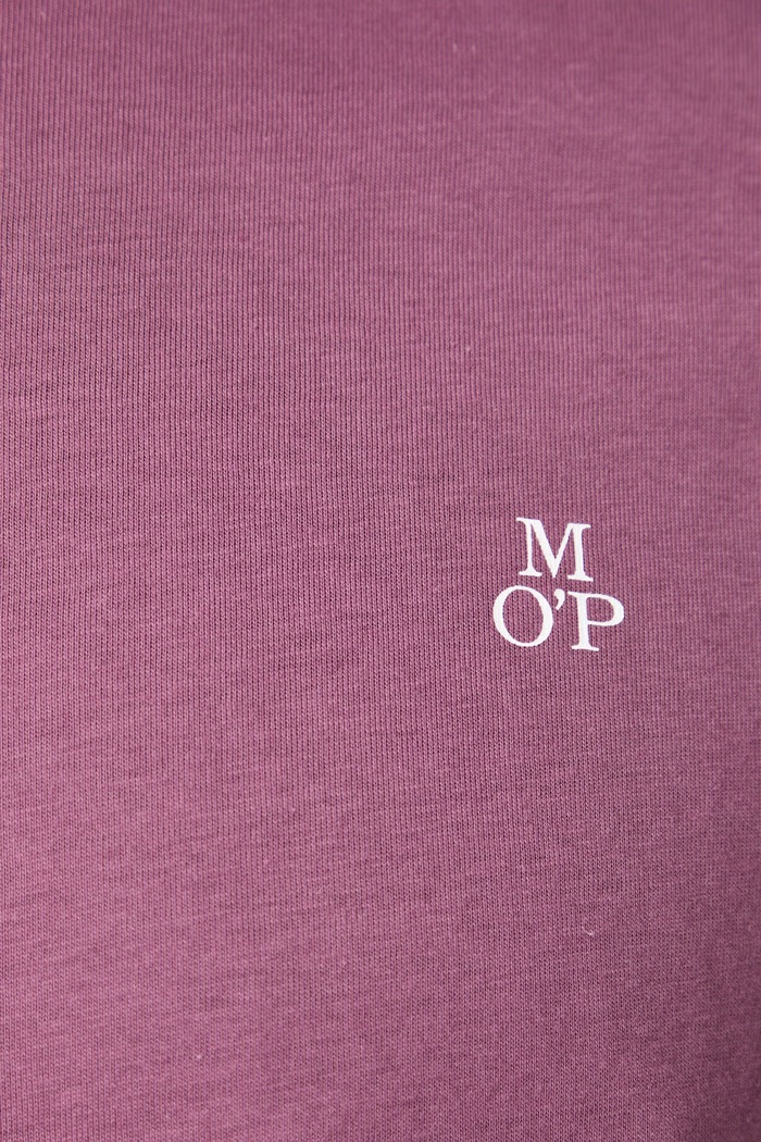 Marc O'Polo T-shirt basic męski bawełniany 5000009405 różowy