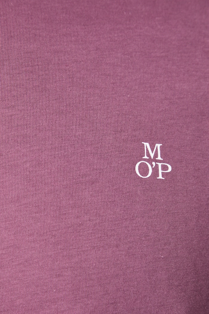Marc O'Polo T-shirt basic męski bawełniany 5000009405 różowy