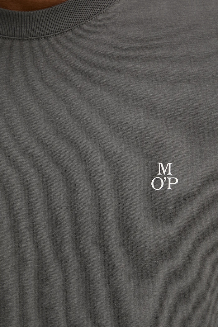Marc O'Polo T-shirt basic męski bawełniany 5000009405 szary