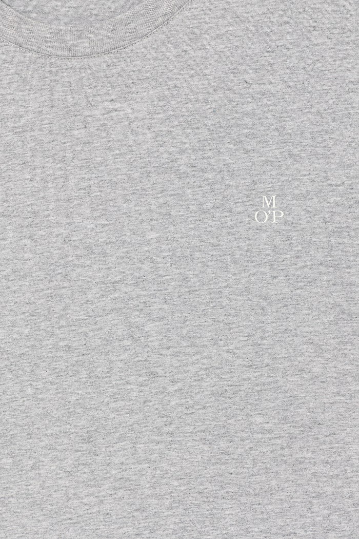 Odzież Marc O'Polo T-shirt basic męski bawełniany 5000009405 szary