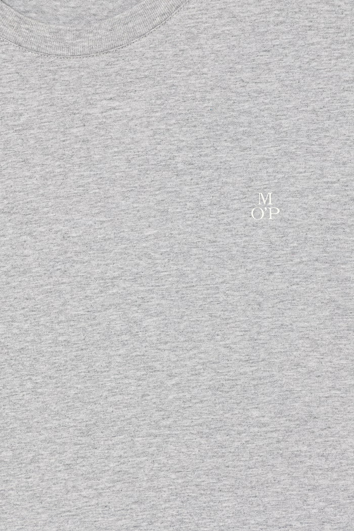 Odzież Marc O'Polo T-shirt basic męski bawełniany 5000009405 szary