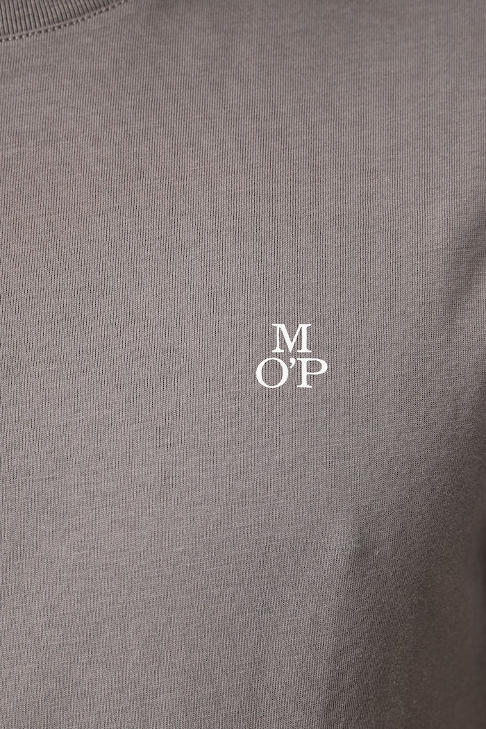T-shirt basic męski bawełniany Marc O'Polo szary 5000009405