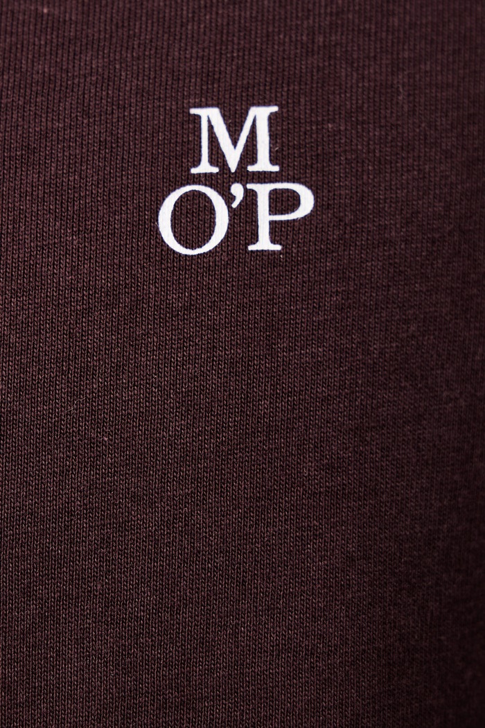Marc O'Polo basic tričko pánské bavlněné 5000009405 burgundské