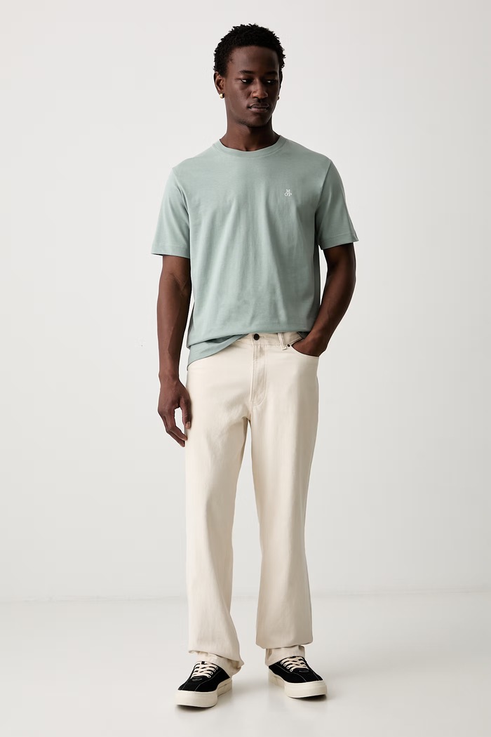Marc O'Polo T-shirt basic męski bawełniany 5000009405 zielony AA00
