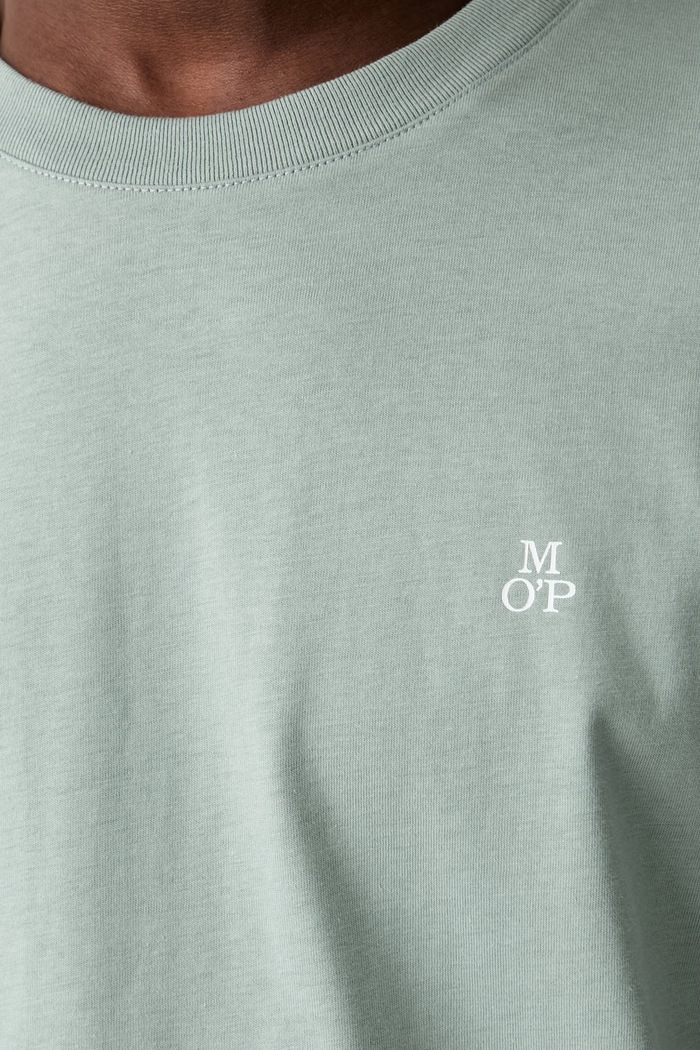 Marc O'Polo T-shirt basic męski bawełniany 5000009405 zielony