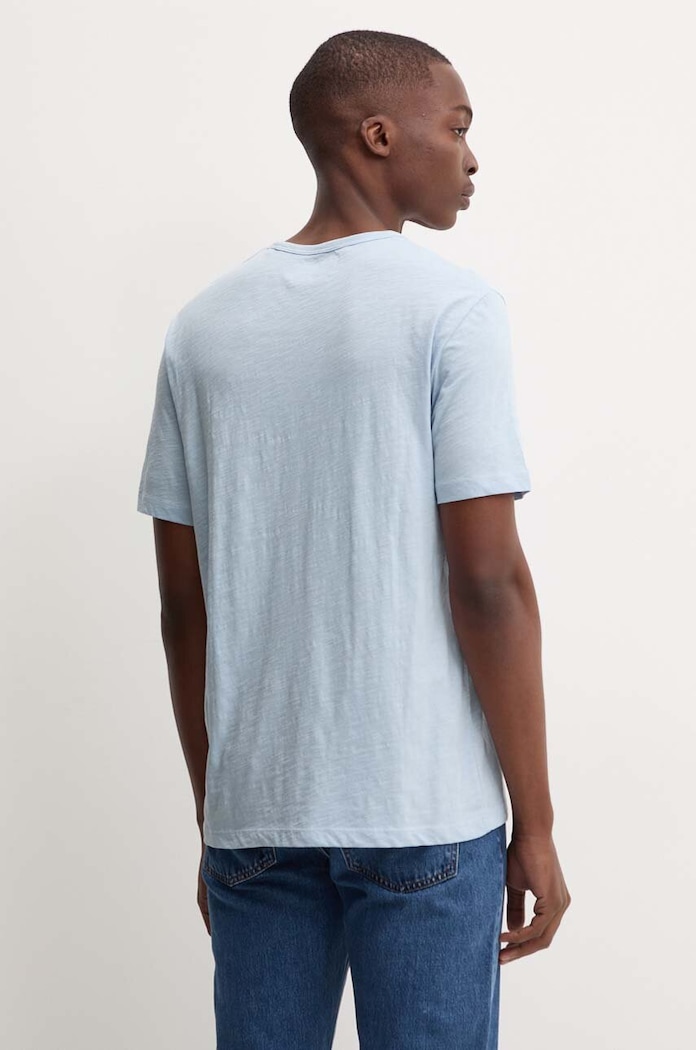 Odzież Marc O'Polo t-shirt bawełniany M23217651238 niebieski