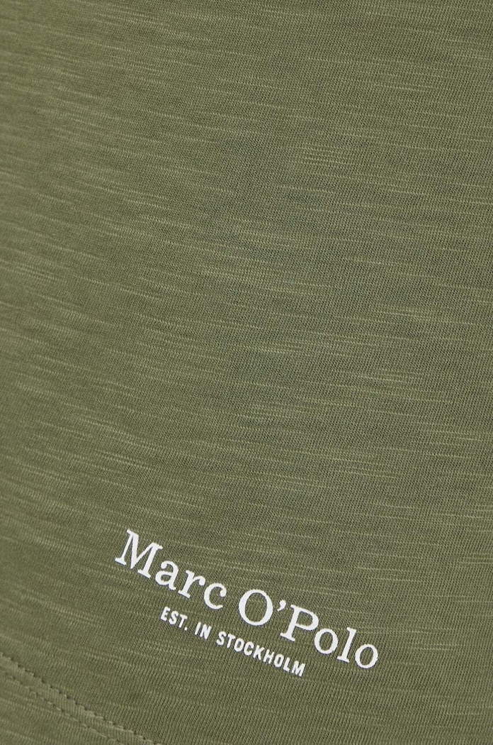 Marc O'Polo pamut póló M23217651238 zöld
