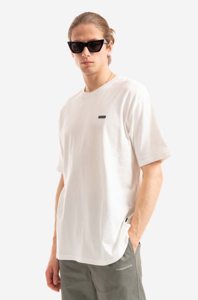 Памучна тениска thisisneverthat T.N.T Classic Tee свободна бял TN220TTSST02