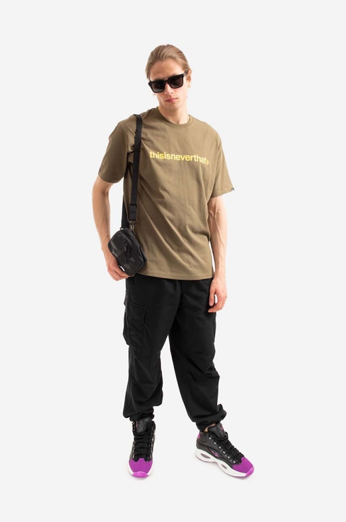 Pamučna majica thisisneverthat T-Logo Tee TN220TTSST01 zelena AA00