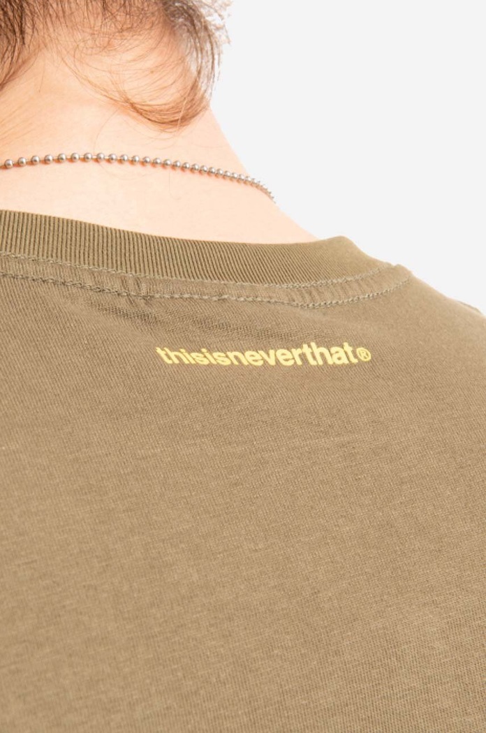 Pamučna majica thisisneverthat T-Logo Tee zelena TN220TTSST01
