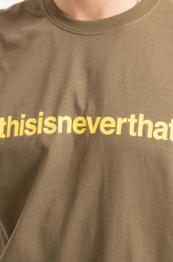 Pamučna majica thisisneverthat T-Logo Tee TN220TTSST01 zelena