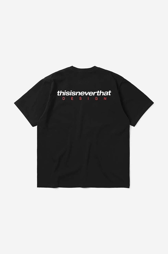 Clothing thisisneverthat cotton T-shirt DSN-Logo Tee TN221TTSST01 black