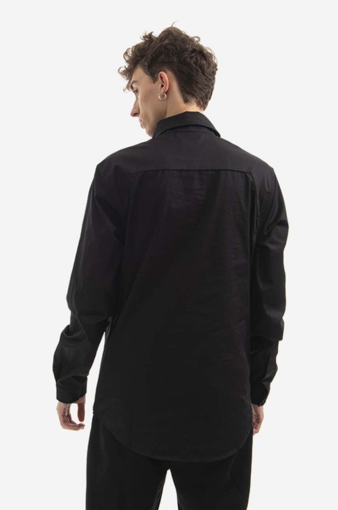 Clothing A-COLD-WALL* cotton shirt Twill ACWMSH053. black