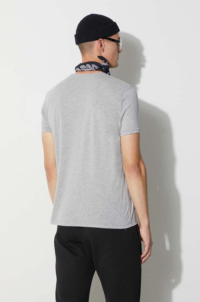 Îmbrăcăminte Alpha Industries Tricou Basic T Small Logo 188505.17 gri