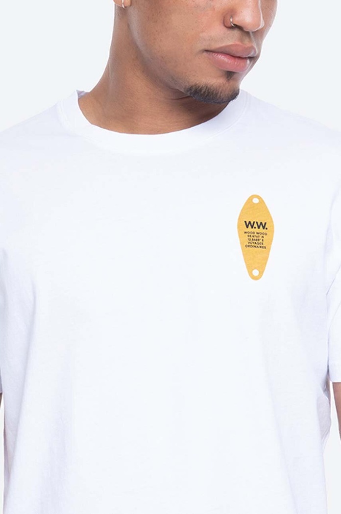 Wood Wood cotton t-shirt white 12035715.2334