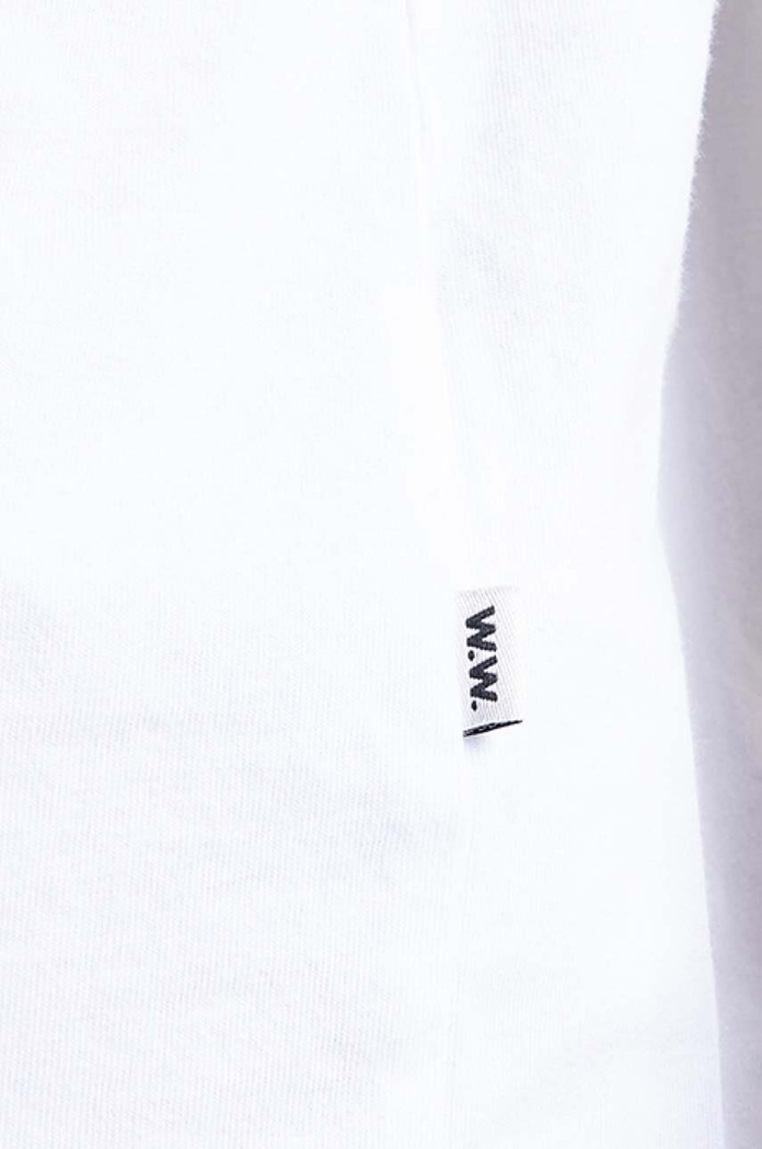 Wood Wood t-shirt bawełniany Bobby Jon Pilkington 12125701.2491 biały