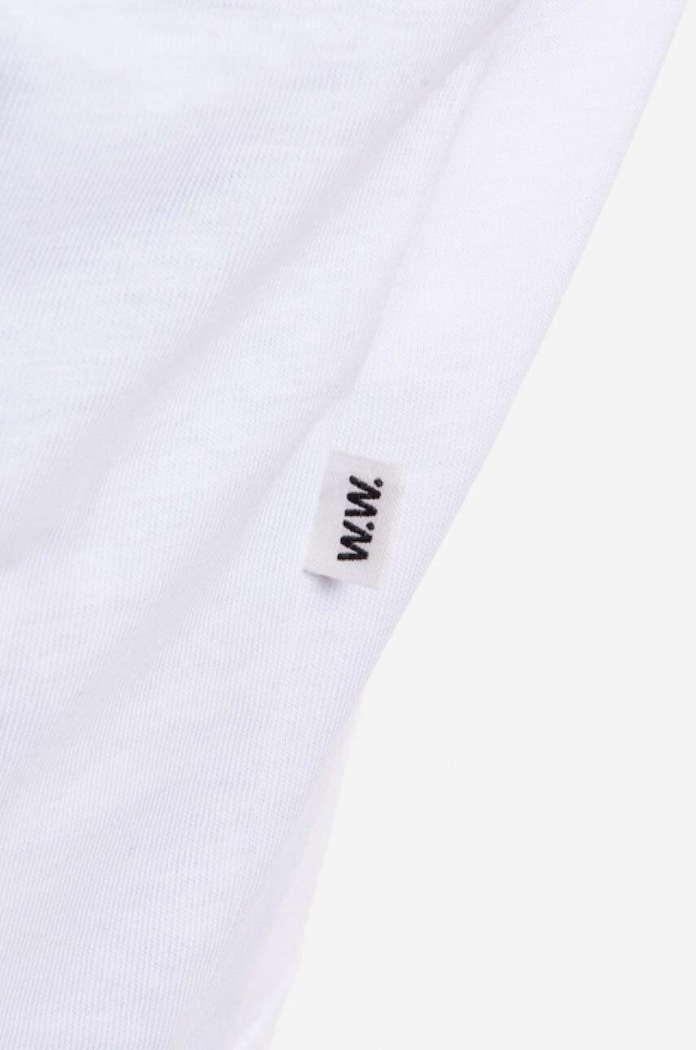 Wood Wood t-shirt bawełniany Bobby Good Times 50025706.2489 biały