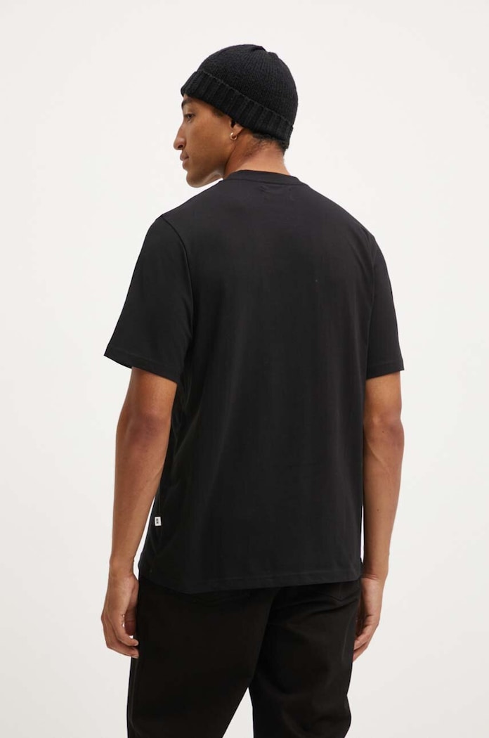Odzież Wood Wood t-shirt bawełniany Bobby Shoplifters 50025711.2489 czarny