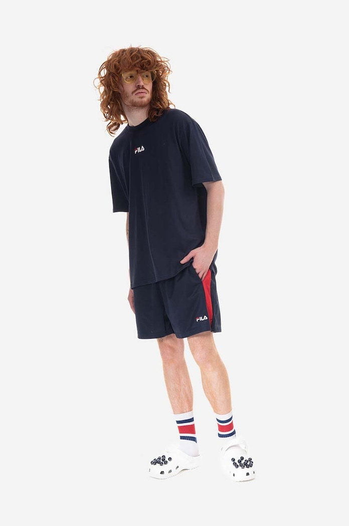 Fila tricou din bumbac Bender 687484 bleumarin AA00