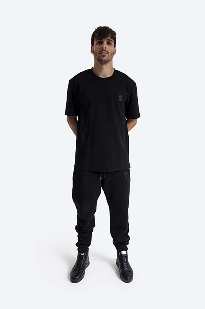 Filling Pieces t-shirt bawełniany Lux Tee 88113731861 czarny AA00