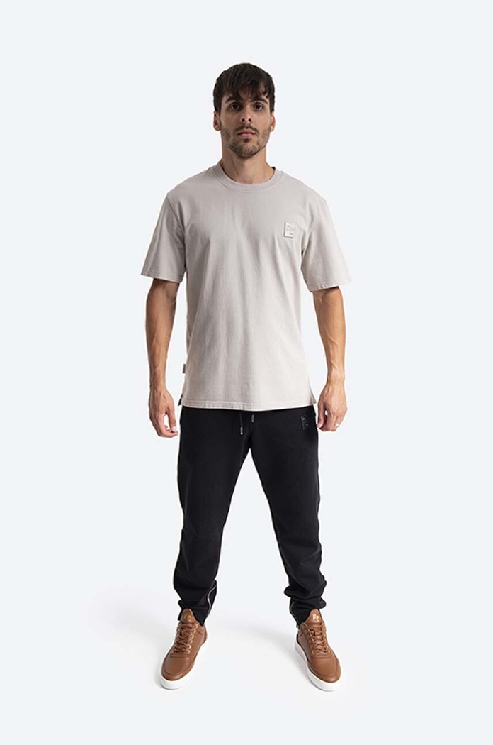 Pamučna majica Filling Pieces Lux Tee 88113731932 siva AA00