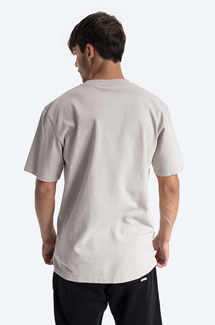 Odjeća Pamučna majica Filling Pieces Lux Tee 88113731932 siva