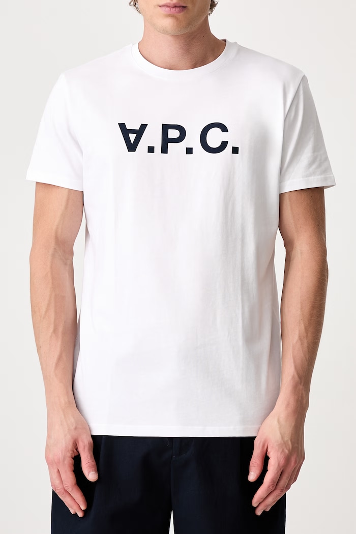 A.P.C. t-shirt cotton Men's COBQX.H26586 white