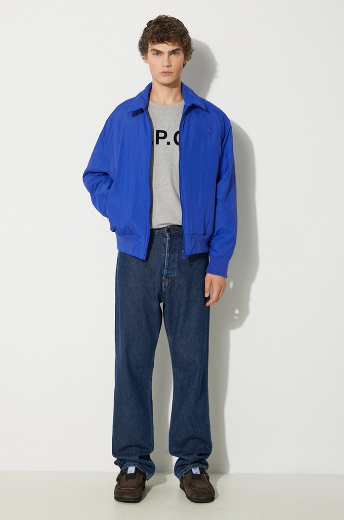 A.P.C. t-shirt bawełniany VPC Color COEZB.H26943 szary AA00