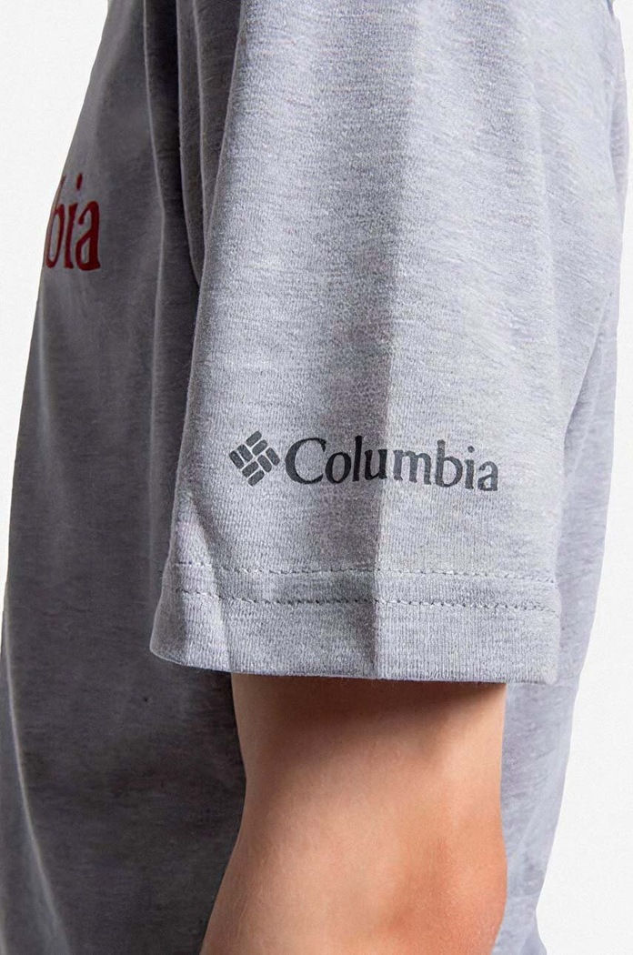 Tričko Columbia CSC Basic Logo šedá 168005339