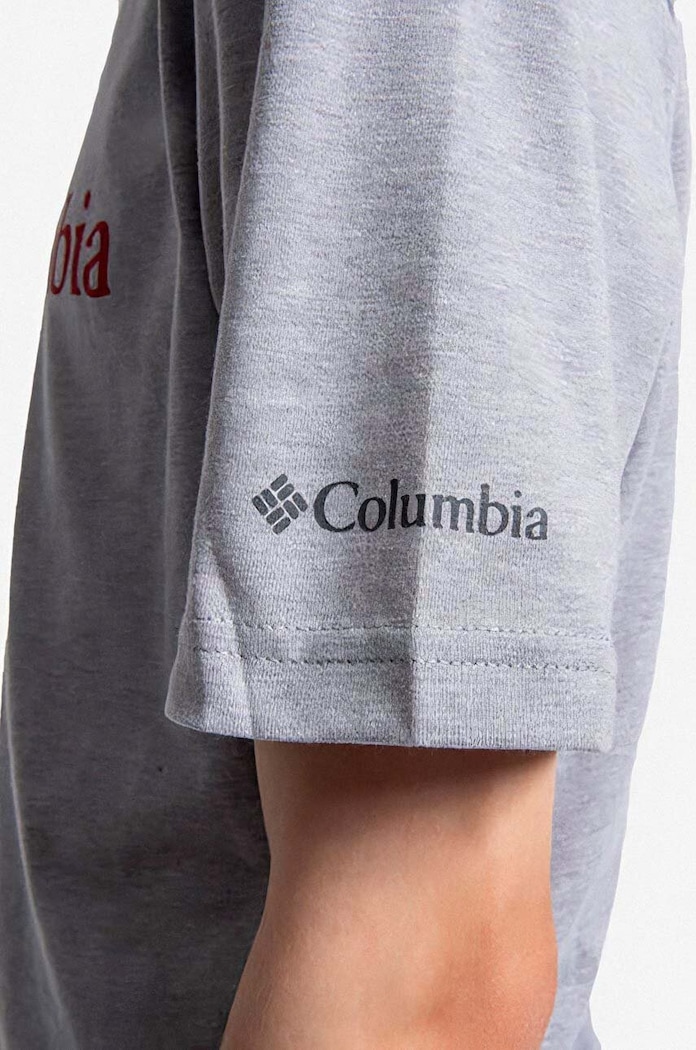 Tričko Columbia CSC Basic Logo šedá 168005339