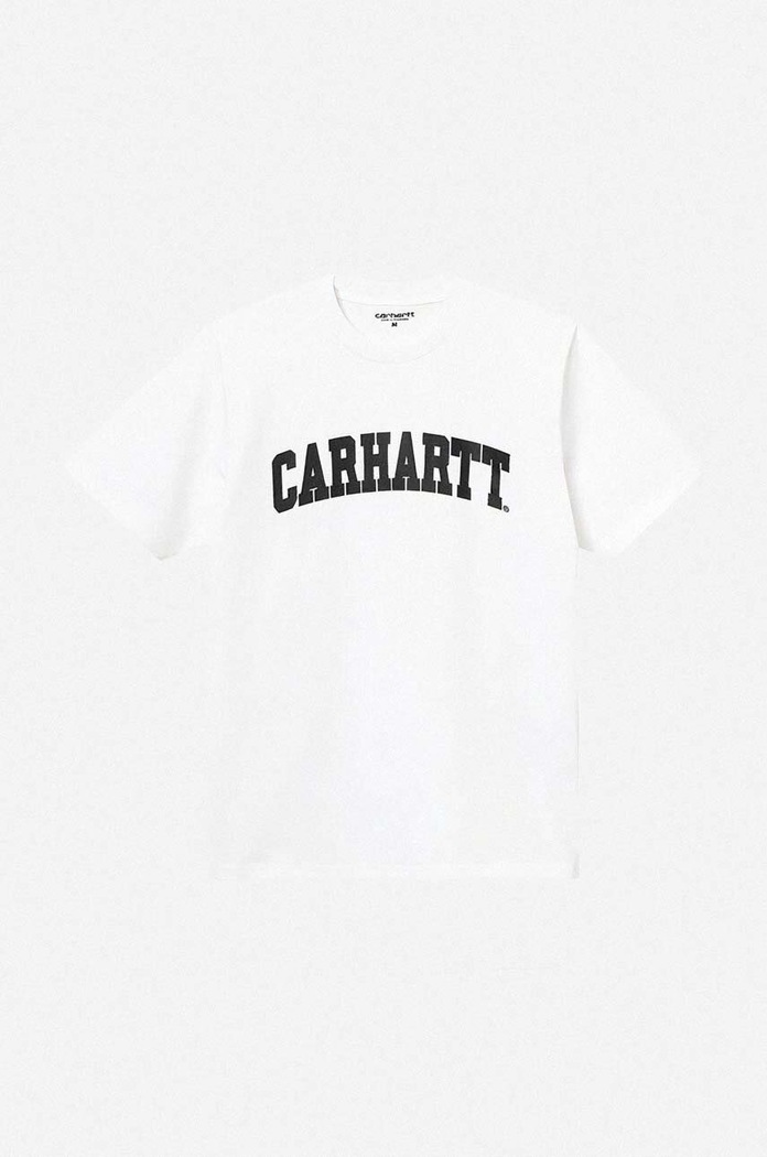 Cotton t-shirt Carhartt WIP I028990.WHITE.BLAC white