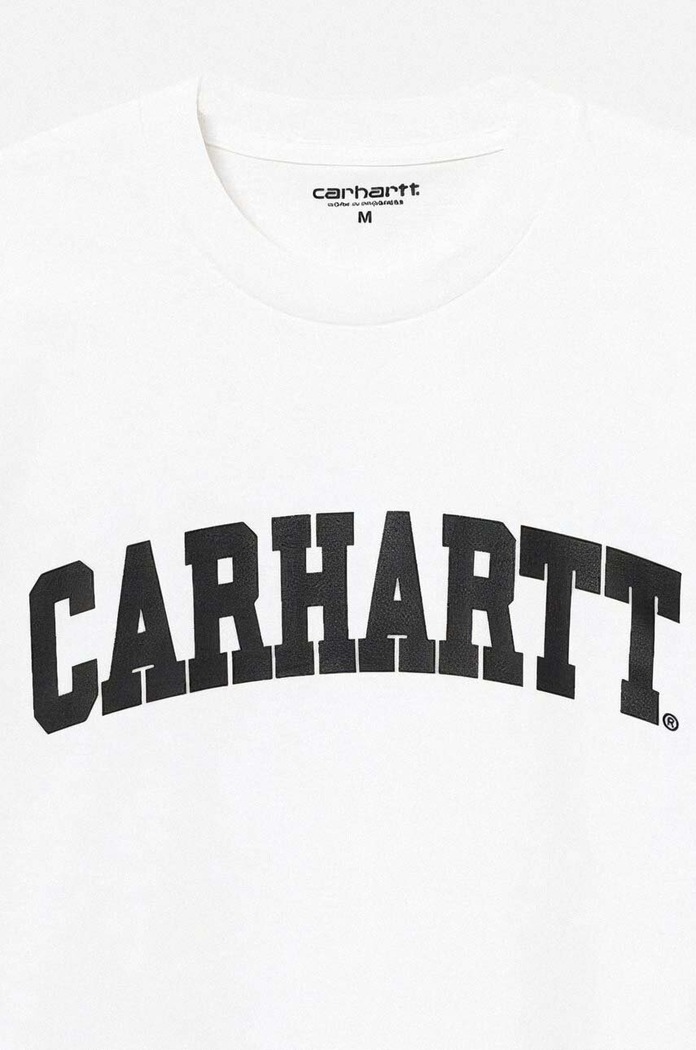 Carhartt WIP Cotton t-shirt I028990.WHITE.BLAC