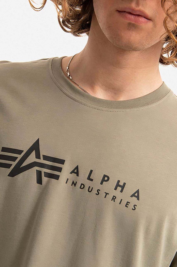 Alpha Industries t-shirt in cotone Alpha Label T 2 Pack 118534.642
