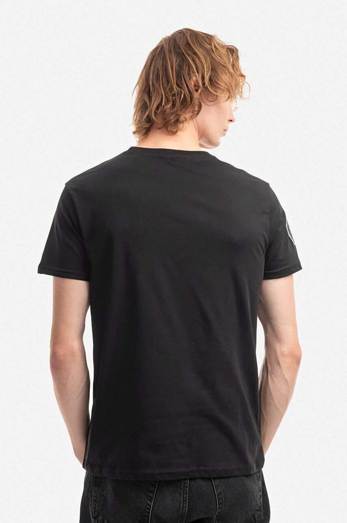 Oblečení Bavlněné tričko Alpha Industries 108510.285 černá