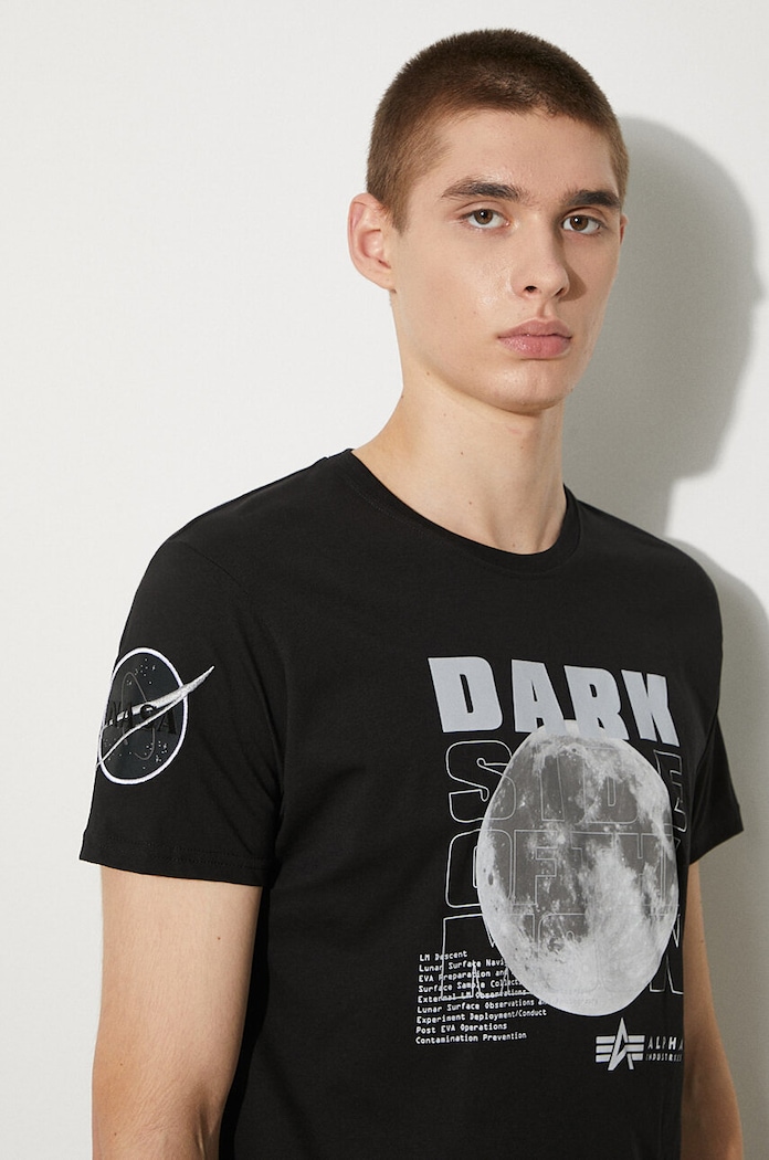 Alpha Industries cotton t-shirt black 108510.285