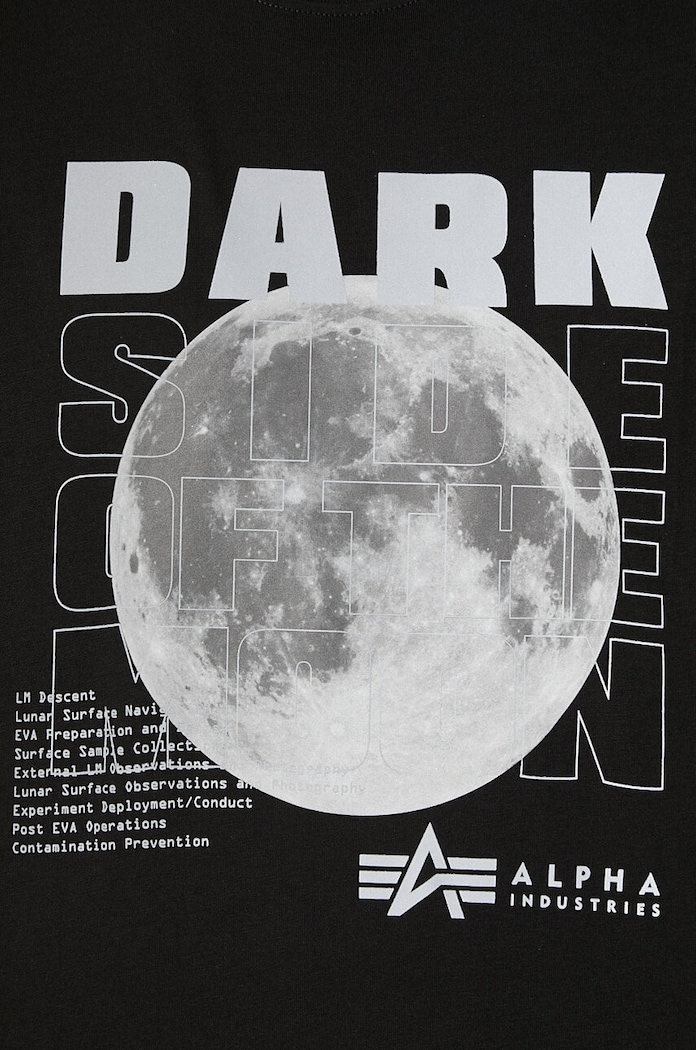 Alpha Industries cotton t-shirt 108510.285 black