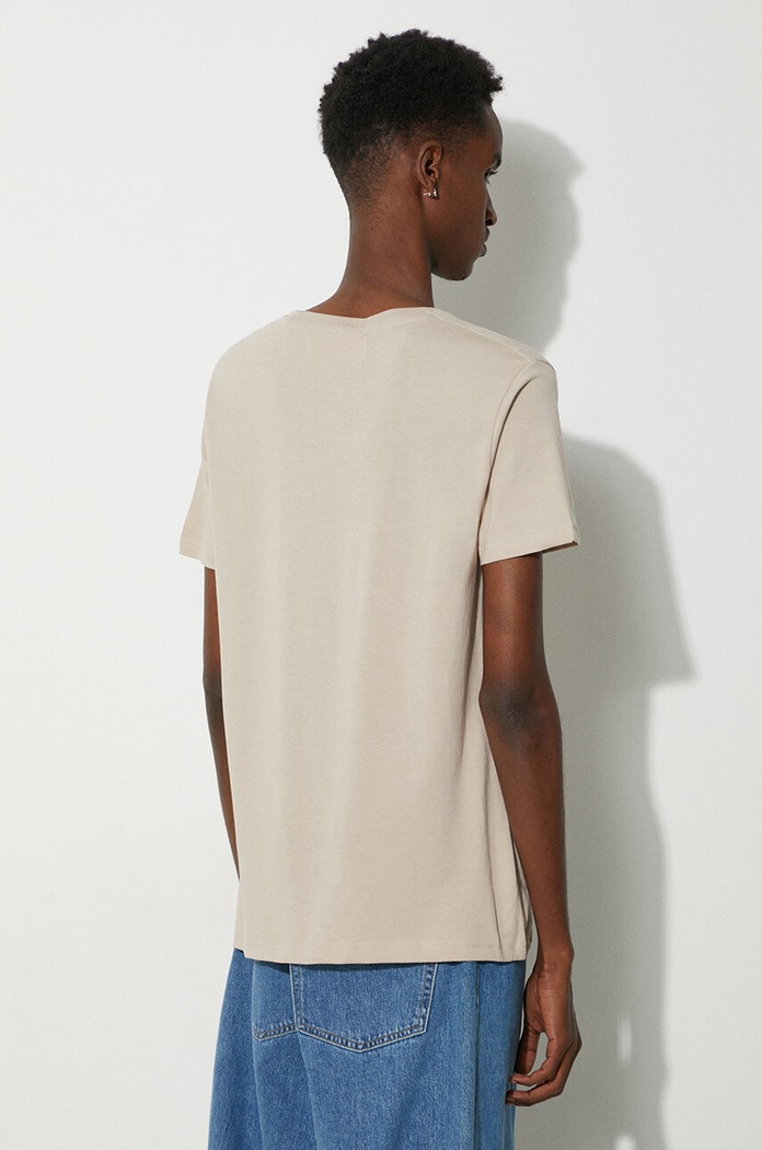 Clothing Alpha Industries cotton t-shirt 118529.627 beige