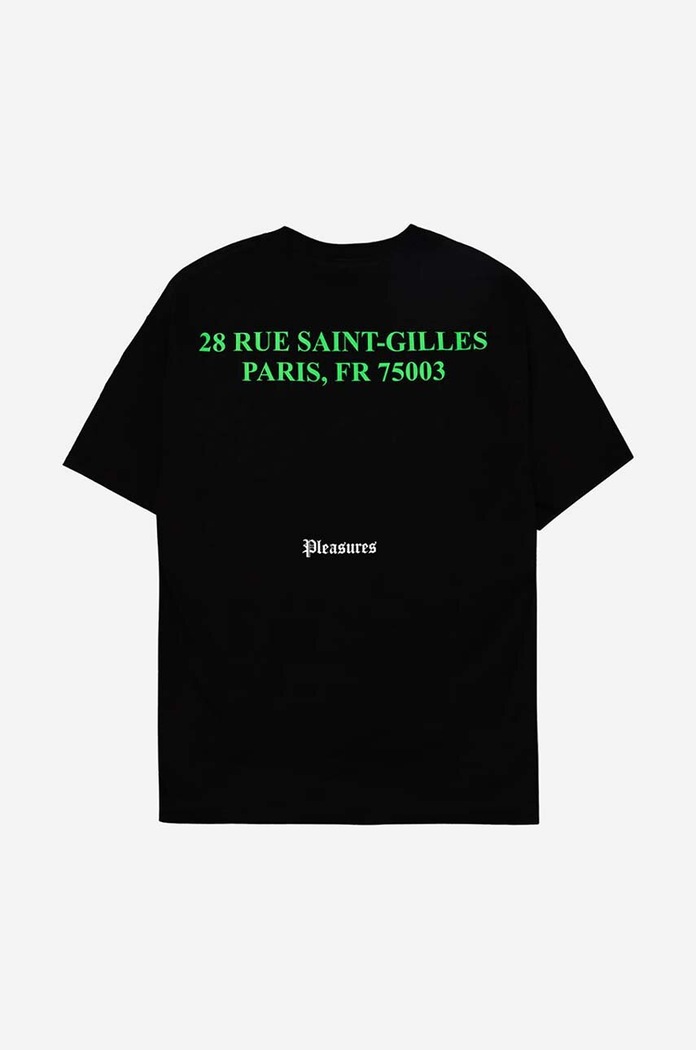 PLEASURES cotton T-shirt Blood T-shirt P23SP050