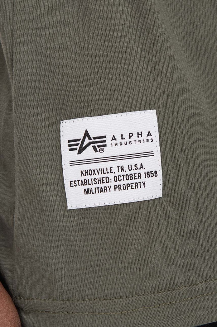 Bavlněné tričko Alpha Industries Dragon 136506.142